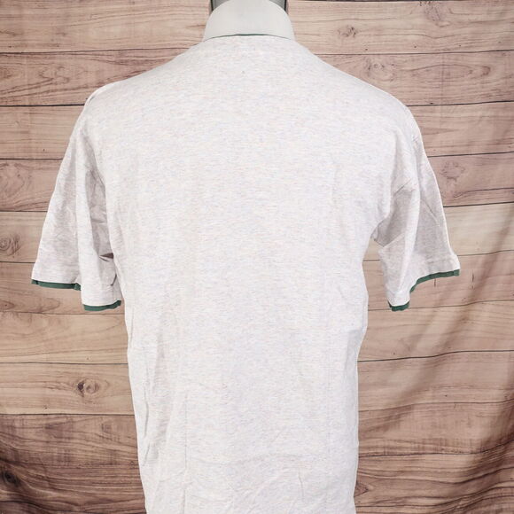 VINTAGE LAS VEGAS NEVADA 2-TONE USA MADE 90s TRAVEL TOURIST TSHIRT SZ L - Picture 4 of 8